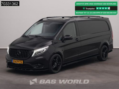 Mercedes-Benz Vito 116 Automaat L3H1 Black Edition 160PK Trekhaak Airco Cruise Parkeersensoren v+a Euro6 L3 Extra Lang XL Airco Trekhaak Cruise control
