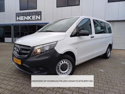 Mercedes-Benz Vito Tourer 109 BlueTEC Base Lang  9PERSONEN/PRIJS EX BTW BPM VRIJ / 6X OP VOORRAAD /EINDEJAARS AKTIE