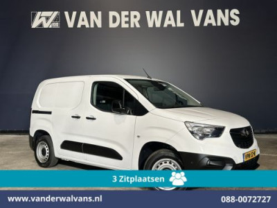 Opel Combo 1.5D 102pk L1H1 Euro6 Airco | 3-Zits | Camera | Navigatie | Apple Carplay | 1500kg Trekhaak | Cruisecontrol Android Auto, Parkeersensoren, Bijrijdersbank