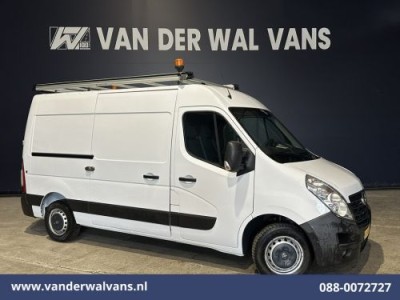 Opel Movano 2.3 CDTI 146pk L2H2 Euro6 Airco | Imperiaal | Trap | Camera | Navigatie | 2500kg Trekhaak Cruisecontrol, Parkeersensoren, Bijrijdersbank