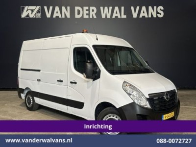 Opel Movano 2.3 CDTI 146pk L2H2 Inrichting Euro6 Airco | Camera | Navigatie | Cruisecontrol | 2500kg Trekhaak Parkeersensoren, Bijrijdersbank