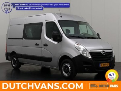 Opel Movano 2.3CDTI 170PK BiTurbo L2H2 Dubbele Cabine | 7-Persoons | Navigatie | Camera | Trekhaak | Cruise