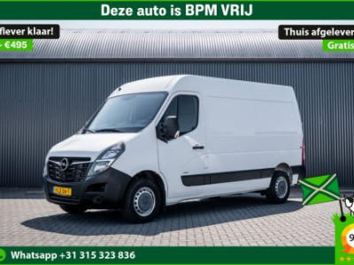 Opel Movano **2.3 CDTI L2H2 | 136 PK | 3-Zits | 1e Eigenaar | Cruise | Airco**