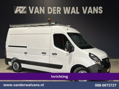 Opel Movano 2.3 Turbo 150pk L2H2 Inrichting Euro6 Airco | Imperiaal | 2500kg Trekhaak | Omvormer | Navigatie | Camera, Cruisecontrol, Parkeersensoren