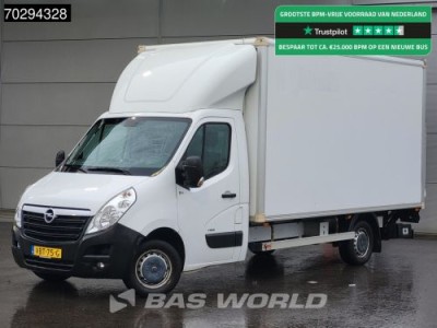 Opel Movano 145PK Laadklep Zijdeur Bakwagen Trekhaak Navi Airco Cruise Euro6 Meubelbak Koffer 20m3 Airco Trekhaak Cruise control