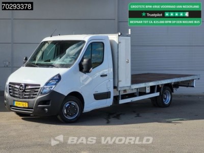 Opel Movano 165PK Open Laadbak 3,5t Trekhaak LED Navi Airco Cruise Euro6 Pritsche Pickup Airco Trekhaak Cruise control