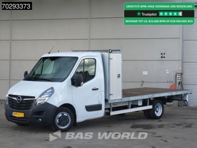 Opel Movano 165PK Open Laadbak 3,5t Trekhaak LED Navi Airco Cruise Euro6 Pritsche Pickup Airco Trekhaak Cruise control