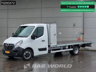 Opel Movano 165PK Open Laadbak 3,5t Trekhaak LED Navi Airco Cruise Euro6 Pritsche Pickup Airco Trekhaak Cruise control
