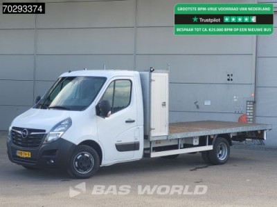 Opel Movano 165PK Open Laadbak Dubbellucht 3,5t Trekhaak LED Navi Airco Cruise Euro6 Pritsche Pickup Open Box Airco Trekhaak Cruise control