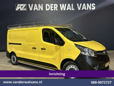 Opel Vivaro 1.6 CDTI 120pk L2H1 inrichting Airco | Imperiaal | Trekhaak | LED | Cruisecontrol | Sidebars Parkeersensoren, Bijrijdersbank
