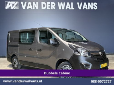 Opel Vivaro 1.6 CDTI 122pk L1H1 Dubbele Cabine Euro6 Airco | 6-Zits | LED | Cruisecontrol | Trekhaak
