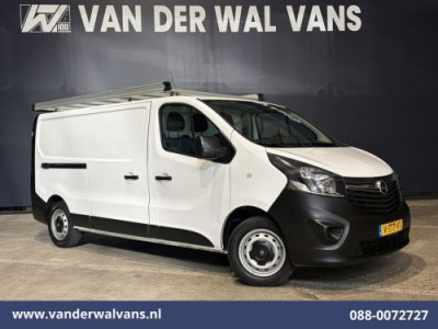 Opel Vivaro 1.6 CDTI 122pk L2H1 Euro6 Airco | Imperiaal | Trekhaak | LED | Cruisecontrol Parkeersensoren, Bijrijdersbank