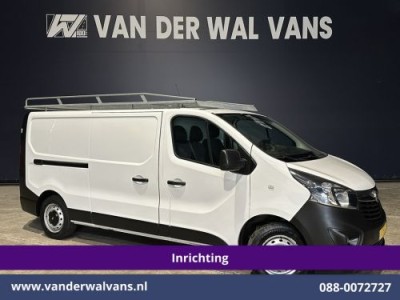 Opel Vivaro 1.6 CDTI 126pk L2H1 Inrichting Euro6 Airco | Camera | Navigatie | Imperiaal | LED | Trekhaak Cruisecontrol, Parkeersensoren, Bijrijdersbank