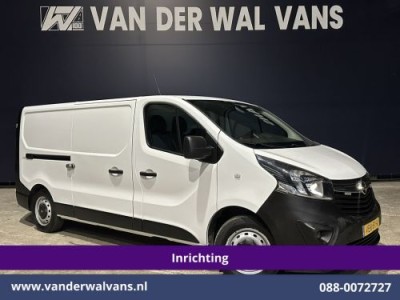 Opel Vivaro 1.6 CDTI 126pk L2H1 inrichting Euro6 Airco | Camera | Navigatie | Omvormer | LED Trekhaak, Cruisecontrol, Parkeersensoren, Bijrijdersbank
