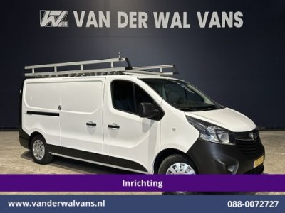 Opel Vivaro 1.6 CDTI 126pk L2H1 inrichting Euro6 Airco | Navigatie | Imperiaal | LED Trekhaak, Cruisecontrol, Parkeersensoren, Bijrijdersbank