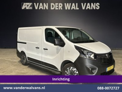 Opel Vivaro 1.6 CDTI L1H1 Inrichting Dubbele Bodem Euro6 Airco | LED | Cruisecontrol | Sidebars Bijrijdersbank