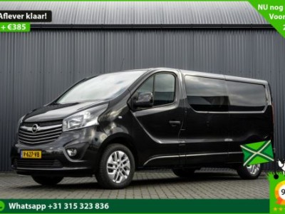 Opel Vivaro **1.6 CDTI L2H1 | Euro 6 | 146 PK | Cruise | R-Link | A/C | DC | 6-Persoons**