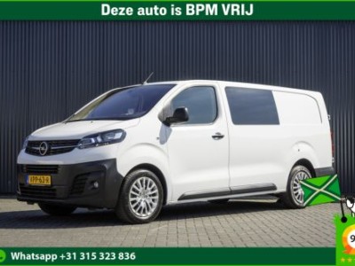 Opel Vivaro **2.0 CDTI L3H1 | 145 PK | Automaat | 6-Zits | Head-up Display | CarPlay | Navigatie | Cruise | Camera |  Airco | Euro 6**