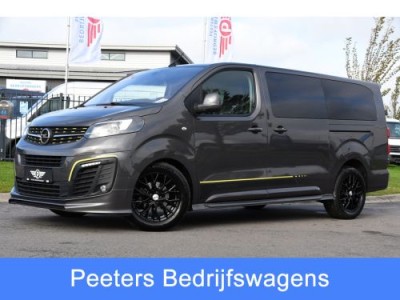 Opel Vivaro 2.0 CDTI L3H1 DC Irmscher Sport Camera, Cruise, Carplay, LED, Stoelverwarming, Head-Up, Keyless, 177pk, Automaat, 2 x Schuifdeur, Uniek!
