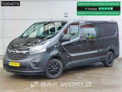 Opel Vivaro 120PK Dubbel Cabine L2H1 Trekhaak Navi Airco Cruise Parkeersensoren APK 10-2026 Euro6 DC Doka Mixto L2 Airco Trekhaak Cruise control