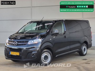 Opel Vivaro 122PK Dubbel Cabine L3H1 Navi Airco Cruise Parkeersensoren Euro6 DC Doka Mixto L3 Long Airco Cruise control