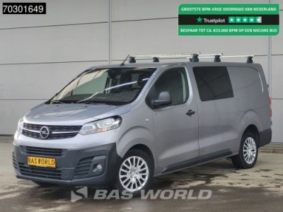 Opel Vivaro 145PK Automaat L3H1 Trekhaak Navi Airco Cruise Camera Parkeersensoren Imperiaal Euro6 DC Doka Mixto L3 Long Airco Trekhaak Cruise control