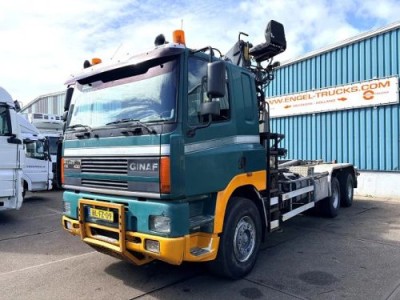 Overige merken M 3232 S 6X4 WITH LOGLIFT F105Z 27A & LEEBUR HOOK-ARM SYSTEM (EURO 3 / ZF16 MANUAL GEARBOX / REDUCTION AXLES)