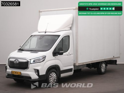 Overige merken eDeliver 9 100% Elektrisch 65kWh Achterdeuren Bakwagen ACC LED Parkeersensoren Stoelverwarming Meubelbak Koffer Möbelkoffer Elektro Airco