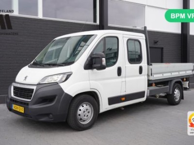 Peugeot Boxer 2.2 BlueHDi L3 Dubbele Cabine EURO 6 - Airco - Navi - Cruise - â¬ 15.950,- Excl.