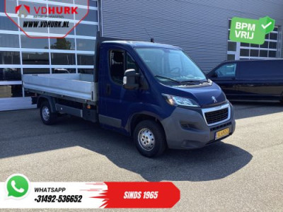 Peugeot Boxer 2.2 HDI 130 pk EXPORT Open Laadbak/ 360x202x39/ Pick Up/ Gev.Stoel/ Trekhaak/ Airco/ Navi