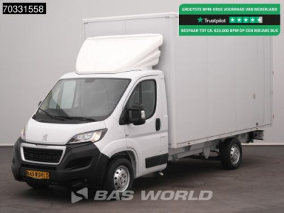 Peugeot Boxer 140PK Bakwagen Achterdeuren Airco Cruise Koffer Meubelbak Airco Cruise control