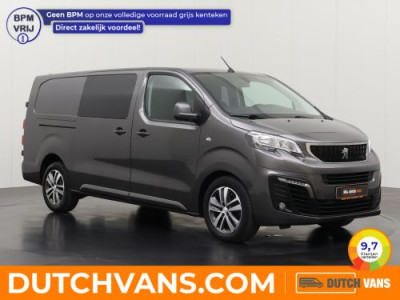 Peugeot Expert 2.0HDI 120PK XXL Dubbele Cabine Premium | Marge | 2xSchuifdeur | NAvigatie | Camera | Airco | Cruise | Trekhaak