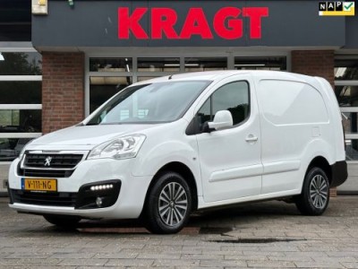 Peugeot Partner 122 1.6 BlueHDi 100 L2 Premium Pack|NAP|AUTOMAAT|airco|cruise|apple carplay|parkeersensoren|drie zitplaatsen|EURO6