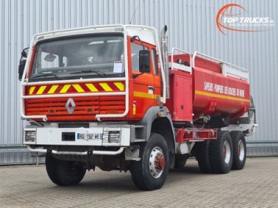 Renault  G340 6x6- 8.500 ltr water - 700 ltr Foam - Brandweer, Feuerwehr, Fire