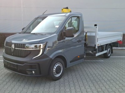 Renault Master 2.0 dCi 170pk L3 Open Laadbak met Hydraulische Kraan