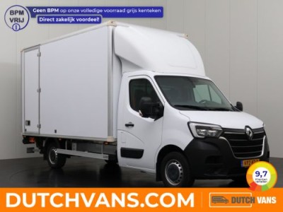 Renault Master 2.3DCi 145PK Bakwagen+Laadklep | 2.29 Hoog | Dakpoiler | Zijdeur | Betimmering | Airco | Cruise | 3-Persoons