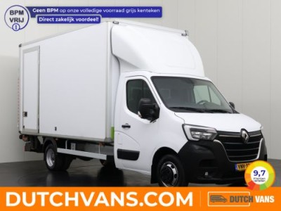 Renault Master 2.3DCi 165PK Dubbellucht Bakwagen+Laadklep | 2.35 Hoog | Zijdeur | Dakspoiler | Navigatie | Airco | Cruise | 3-Zits