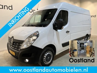 Renault Master 2.3 dCi L2H2 170 PK Servicebus / Sortimo Inrichting / Luchtvering / Euro 6 / Airco / Cruise Control / Navigatie / Camera