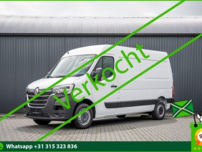 Renault Master Bleu DCI 135PK | L2H2 | Nieuw | Navi | 3-Zits | LED | Cruise | Airco