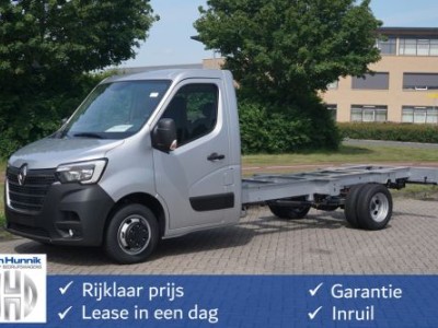 Renault Master T35 2.3 165 L4 Chassis Dubbellucht Airco, Cruise, Navi, Trekhaak!! NR. 602