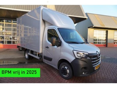 Renault Master T35 2.3 dCi 165PK Dubbel lucht Meubelbak + laadklep Airco | Cruise | Navi via Google