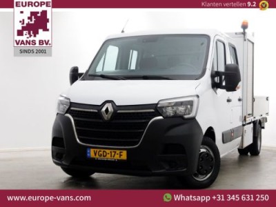 Renault Master T35 2.3 dCi 165pk D.C. Open Laadbak Trekhaak 3500kg 06-2020