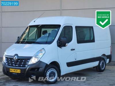 Renault Master 110PK L2H2 Dubbel Cabine 7 persoons Trekhaak Euro6 6m3 Dubbel cabine Trekhaak