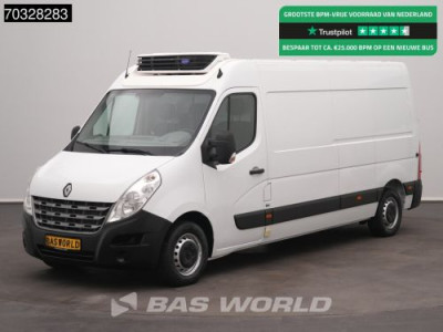 Renault Master 125PK Koelwagen L3H2 Carrier Xarios 350 230v Stekker Trekhaak Airco Cruise Parkeersensoren Euro6 L3 Airco Trekhaak Cruise control