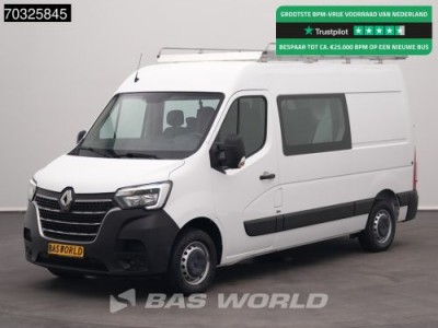 Renault Master 135PK Dubbel Cabine L2H2 Trekhaak LED Airco Cruise Imperiaal Euro6 L2 DC Doka Mixto Airco Trekhaak Cruise control
