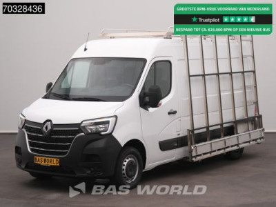 Renault Master 135PK Glasresteel L2H2 Trekhaak Navi Airco Cruise Imperiaal Parkeersensoren Euro6 Resteel Glas Airco Trekhaak Cruise control