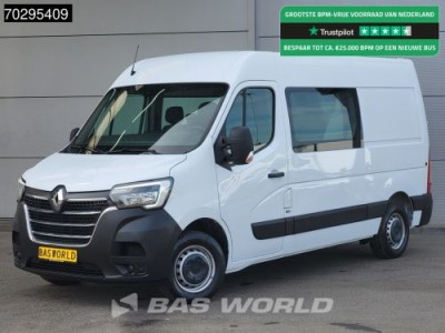 Renault Master 135PK L2H2 Dubbel Cabine Trekhaak Airco Cruise L2 Doka Mixto Airco Trekhaak Cruise control