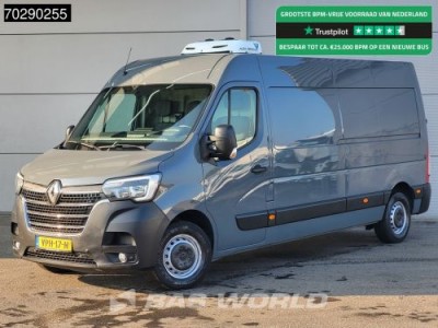Renault Master 135PK Refrigerated Koelwagen L3H2 LED Airco Cruise Parking Sensors Euro6 L3 Koel Kühler Kühl Kühlwagen 11m3 Airco Cruise control