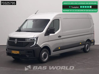 Renault Master 150PK BPM Vrij! L3H2 150PK LED Airco Cruise CarPlay Parkeersensoren Euro6 L3 Airco Cruise control