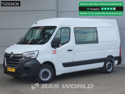 Renault Master 150PK Dubbel Cabine RED-Edition L2H2 Navi LED Airco Cruise Camera Parkeersensoren Euro6 DC Doka Mixto Airco Cruise control